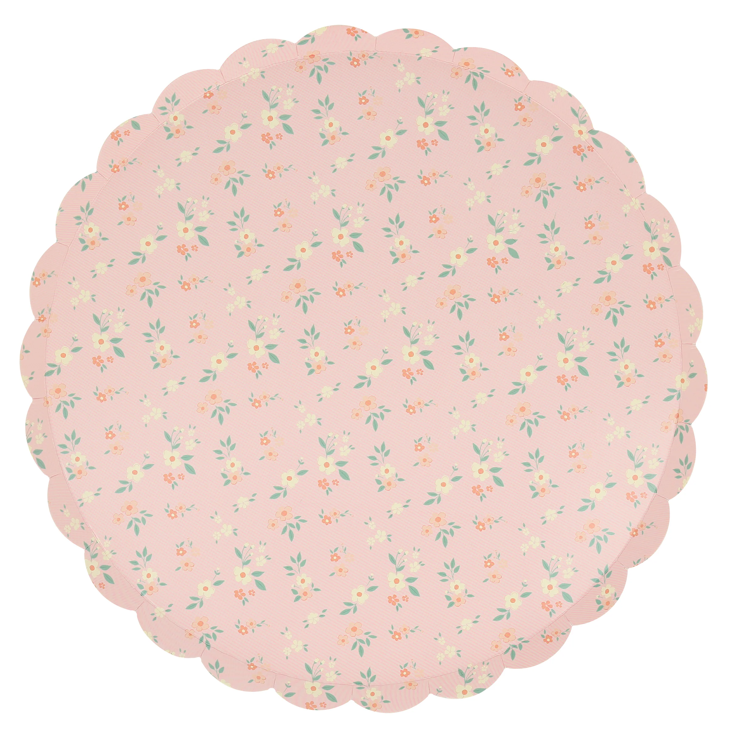 Vintage Ditsy Dinner Plates (x 8) - Image 7