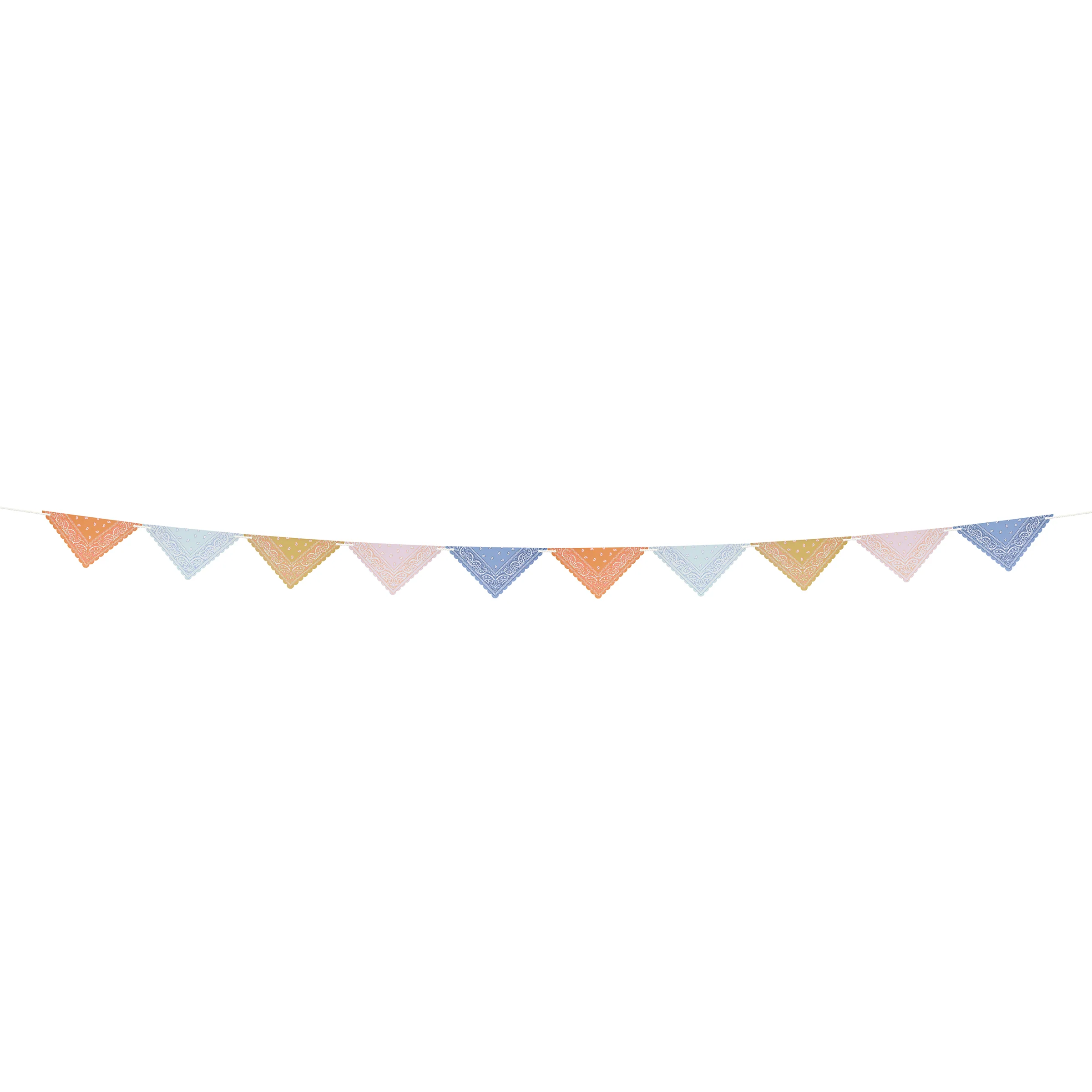 Western Bandana Flag Garland - Image 2