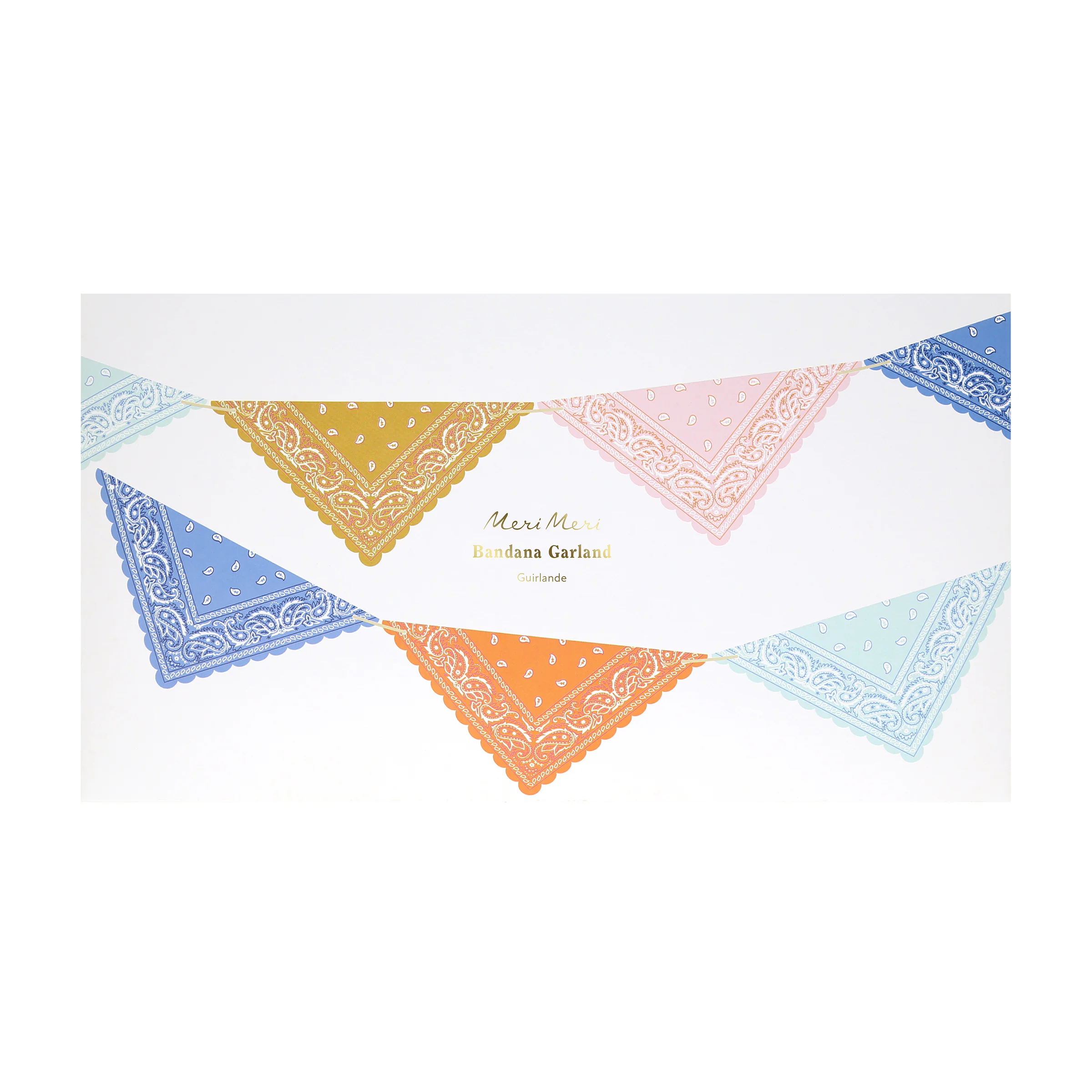 Western Bandana Flag Garland - Image 3