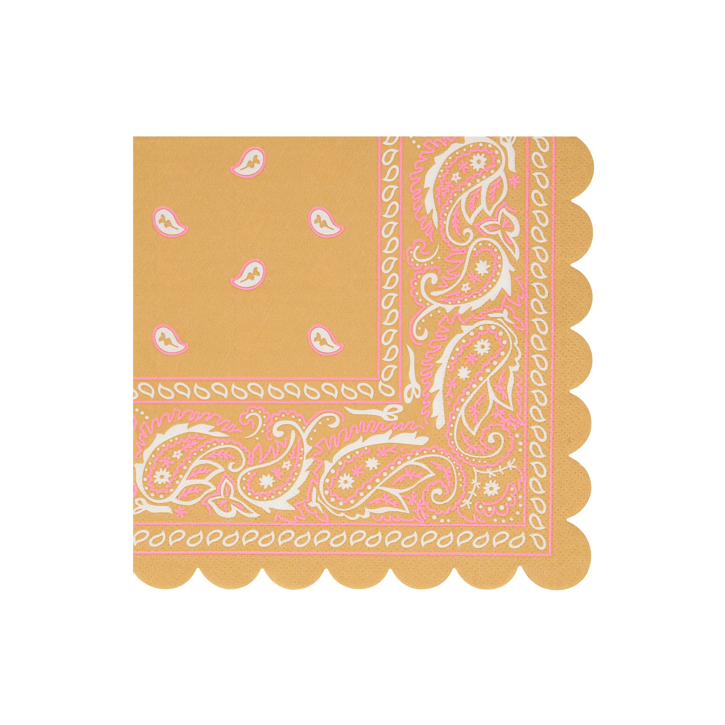 Western Bandana Large Napkins (x 16) - Image 7