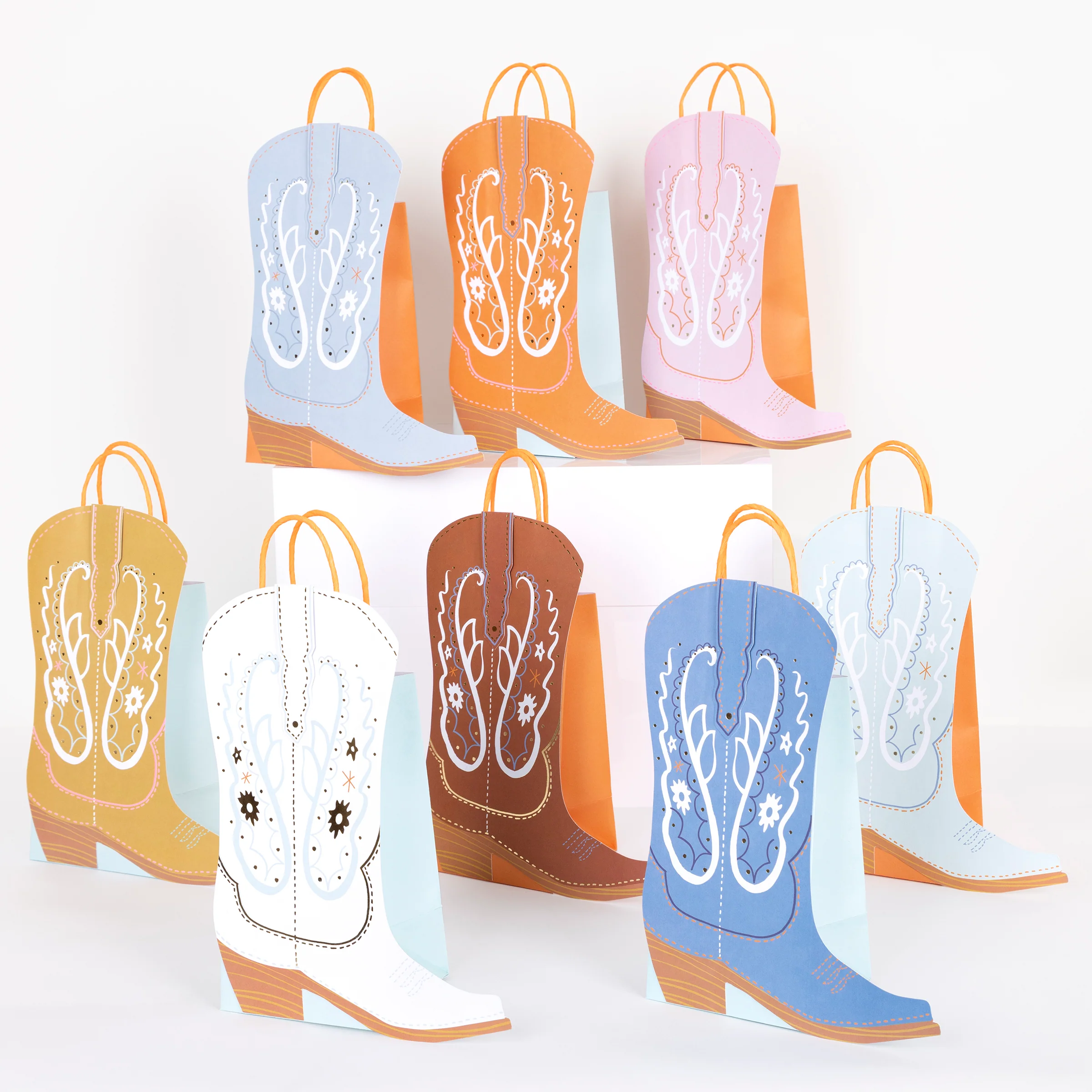 Western Party Bags (x 8)