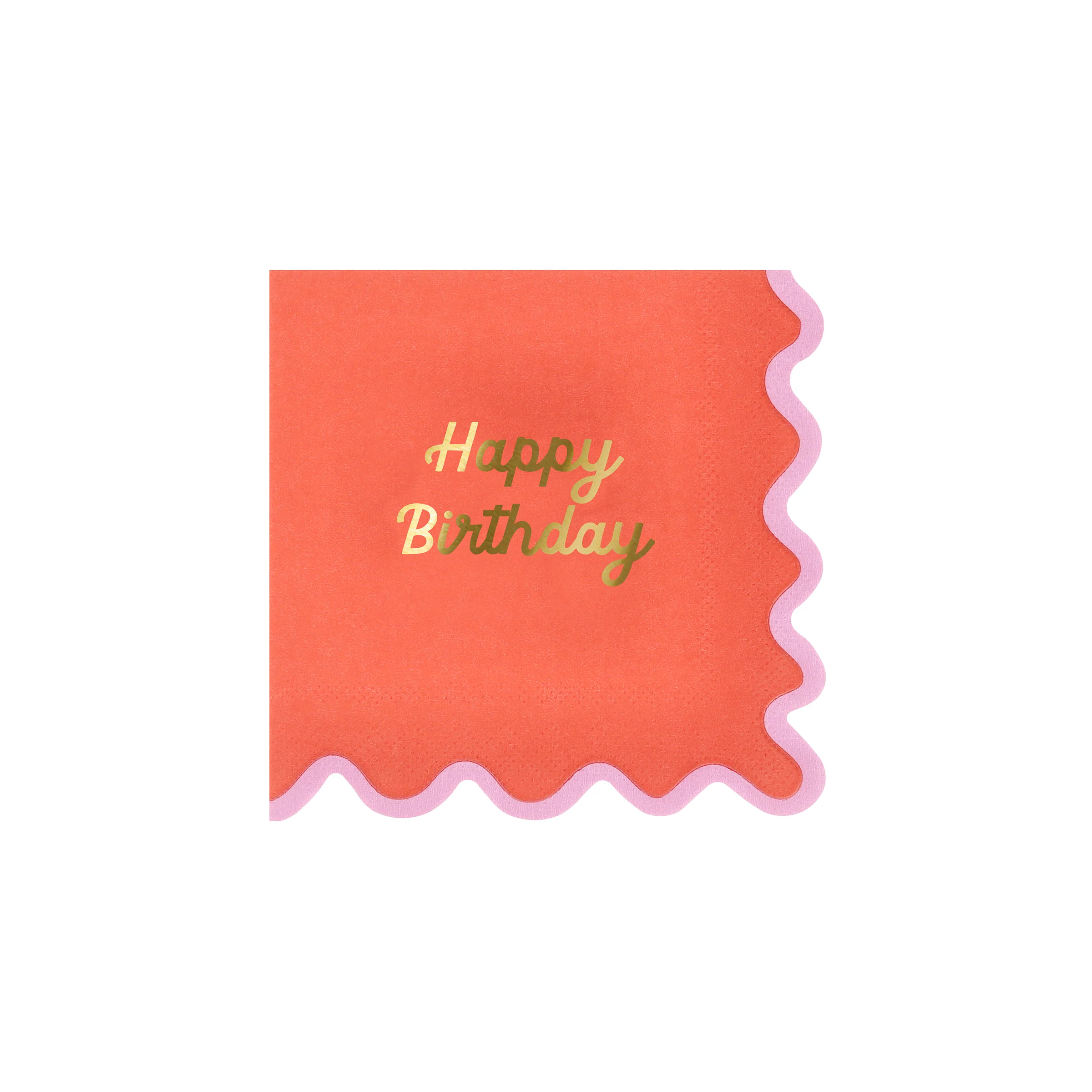 Wiggle Edge Small Napkins (x 16) - Image 5