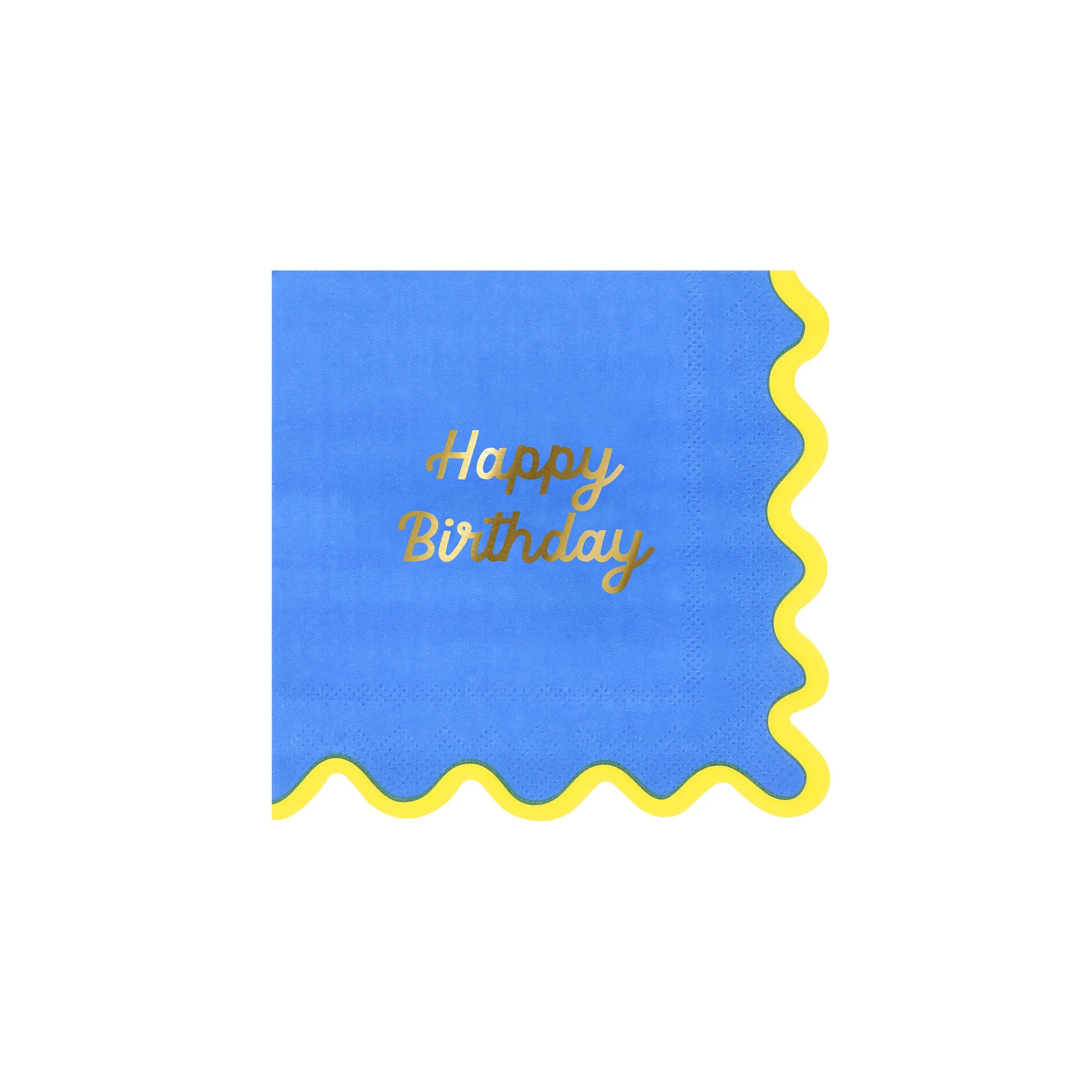 Wiggle Edge Small Napkins (x 16) - Image 6