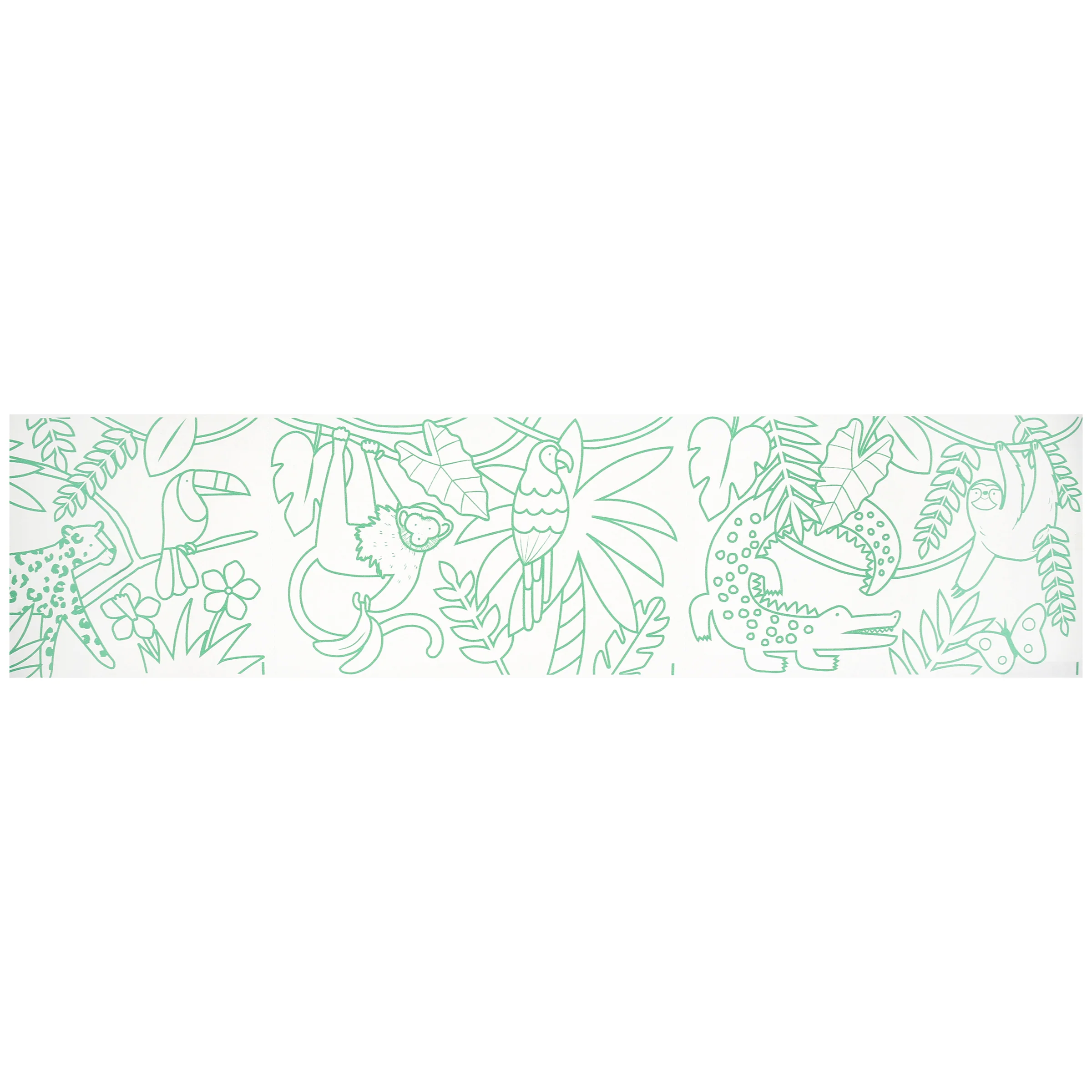 Wild Animals Colouring Roll - Image 3