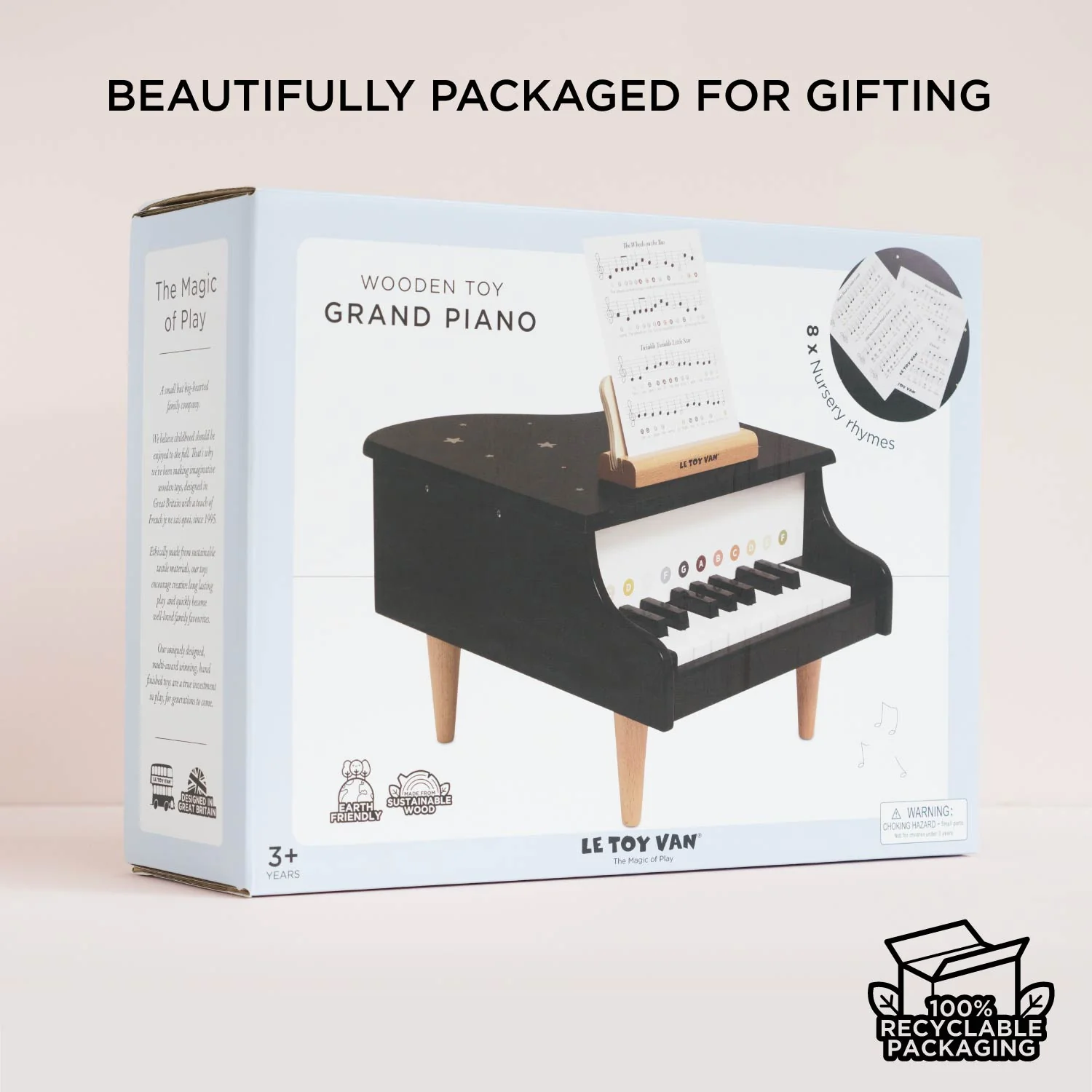Wooden Grand Piano Toy - Image 7
